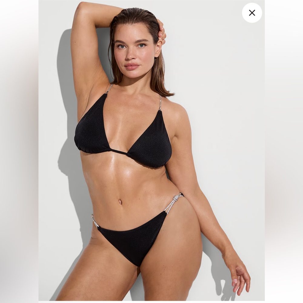 NWT triangle top shine rope XL or XXL (DD) and bottoms in M or L